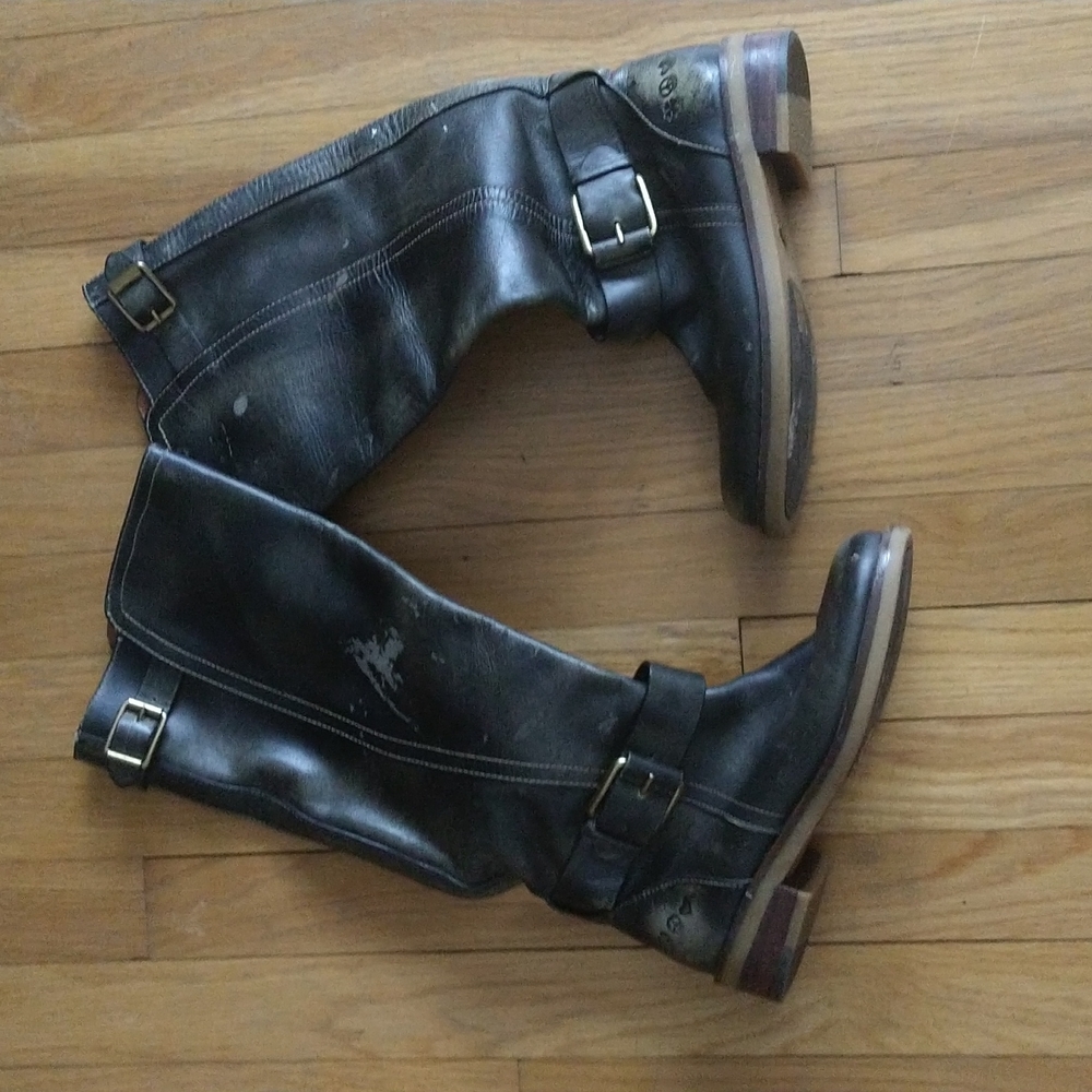 Vintage Lucky brand calf high boots